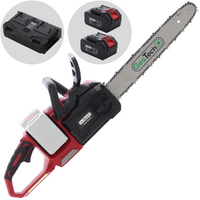 GeoTech X-Line CM-40V - Elettrosega a batteria - Barra 40 cm - 40V - Batterie e caricabatterie