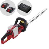 GeoTech X-Line HT-40V - Tagliasiepi a batteria - 40V - Batterie e caricabatterie