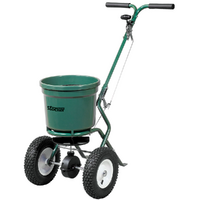 Stocker 3906 - Seminatrice manuale a spinta - Spandiconcime - Capacità 40 l