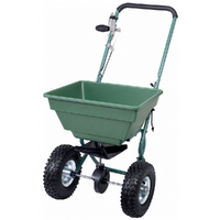 Stocker 3914 - Seminatrice manuale a spinta - Spandiconcime - Capacità 25 l