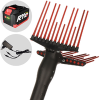 Castellari Olivance EP C 18 12V - Abbacchiatore a batteria al litio 18V 7.8 Ah - Asta telescopica 180/230 cm - Scegli tra più configurazioni