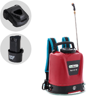 GeoTech NEBRIX 10 - Pompa irroratrice a spalla a batteria - 10 litri - 12V 2.6Ah