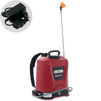 GeoTech NEBRIX 16 - Pompa irroratrice a spalla a batteria - 16 litri - 12V 8Ah