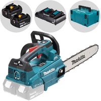 Makita DUC306Z - Elettrosega a batteria - 2 x 18V 5Ah - Lama da 30cm - Scegli tra più configurazioni