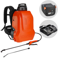Stocker Ergo 15 L - Pompa irroratrice a spalla a batteria - 21 V/ 2.6 Ah - Scegli tra più configurazioni