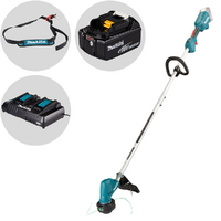 Makita DUR192LZ - Decespugliatore a batteria - 18V  5Ah - Scegli tra più configurazioni