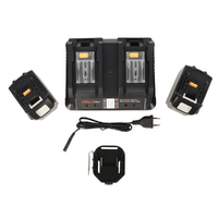 Jolly - Kit alimentazione V50 - 2 Batterie 18V 9Ah - Caricabatterie 220/18V