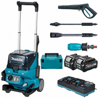 Makita HW001GZ - Idropulitrice a batteria - 115 bar - 7 l/min - 2x 40V - 4Ah