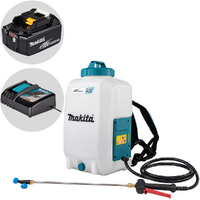 Makita DUS158Z - Pompa irroratrice a zaino a batteria - 18V - Batterie e caricabatterie