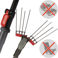 Lisam Imola GP - Abbacchiatore elettrico a batteria - Asta telescopica 235/330 cm - SENZA BATTERIA E CARICABATTERIA