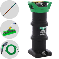Unger Hydropower Ultra Expert L DI - Kit per pulizia vetri e pannelli fotovoltaici - Asta nLITE Carbon 24K 170-860 cm