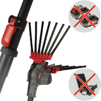 Lisam Oliwatt 3 - Abbacchiatore elettrico a batteria - Asta telescopica 230/325 cm - SENZA BATTERIA E CARICABATTERIA - Scegli tra più configurazioni