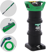 Unger Hydropower Ultra Expert - Kit per pulizia vetri e pannelli fotovoltaici - Asta nLITE Carbon Composite 170-860 cm