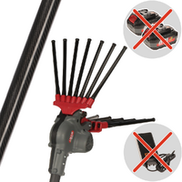 Lisam Oliwatt 3 - Abbacchiatore elettrico a batteria - Asta fissa 220 cm - SENZA BATTERIA E CARICABATTERIA