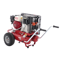 Lisam LM600/30 - Motocompressore - Motore Honda GX 200 - 6.5HP
