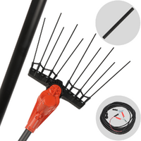 Attila Power10.2 - Abbacchiatore elettrico 200/300 cm a batteria tipo auto con cavo in dotazione - Asta fissa + prolunga