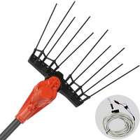 Attila Power10.2 - Abbacchiatore elettrico a batteria - 200 - 300 cm - Asta alluminio + prolunga