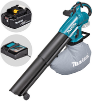 Makita DUB187Z - Soffiatore aspiratore a batteria - 18V 5Ah - Scegli tra più configurazioni