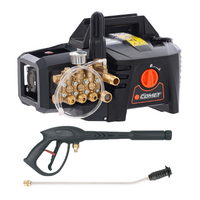 Comet K100 MOBILE 9/150 M GOLD - Idropulitrice ad acqua fredda portatile - 150 bar max - 560 l/h - Scegli tra più configurazioni
