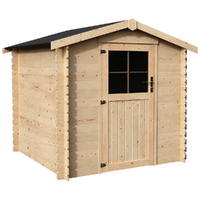 Décor et Jardin Haya - Casetta da giardino in legno - Con tetto a due falde -  209x209x203 cm