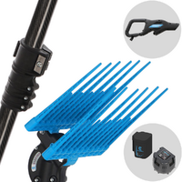 Campagnola Elektra Plug-in - Abbacchiatore elettrico 245/330 cm a batteria al litio 21.6V 5Ah - Asta telescopica in carbonio - Scegli tra più configurazioni
