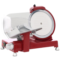 RGV 25SE Luxury Rosso - Affettatrice con lama da 250mm - 140W