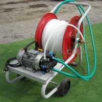 Kit motopompa irrorazione con carrello - Pompa Comet MC18 con motore elettrico