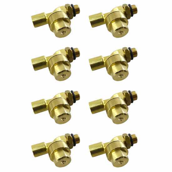 Kit 8 pezzi - Valvole antigoccia per getti - Attacco 1/4 MG - 1/4 GF