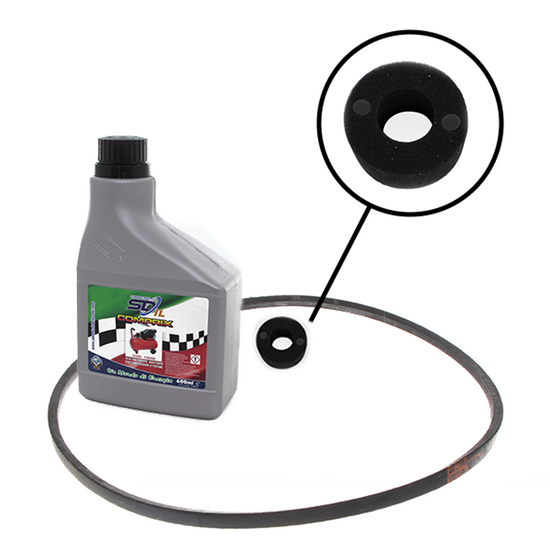 Kit accessori e manutenzione A55 per compressori Abac