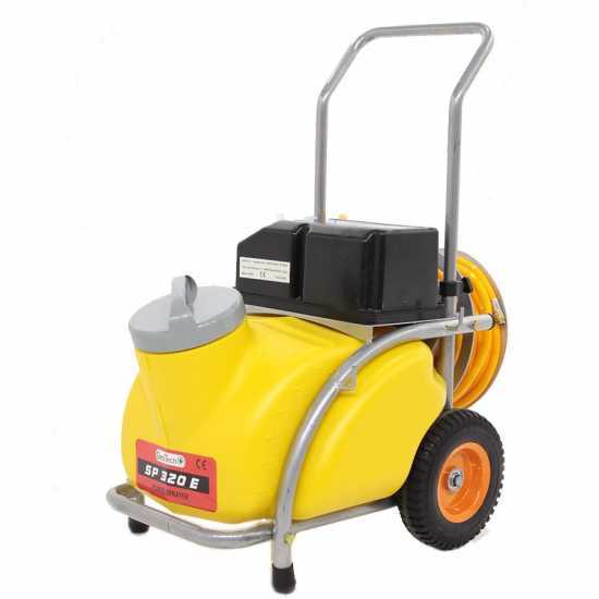 GeoTech SP 320 E - Pompa irroratrice carrellata elettrica a batteria - 30L