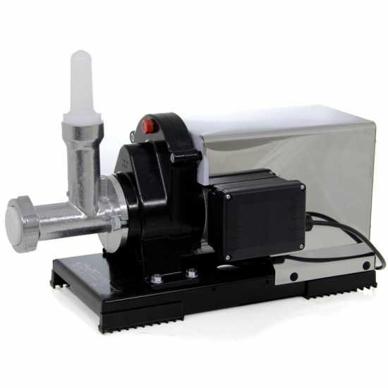 Reber 9050N INOX - Torchio per pasta con motore elettrico ad induzione professionale 500W