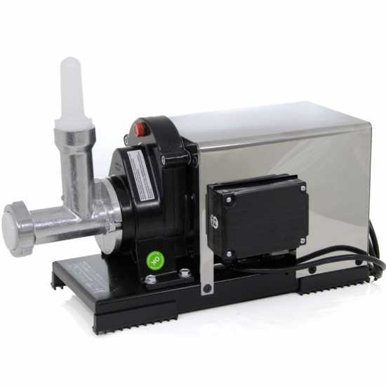 Reber 9060N INOX - Torchio per pasta con motore elettrico ad induzione professionale 600W