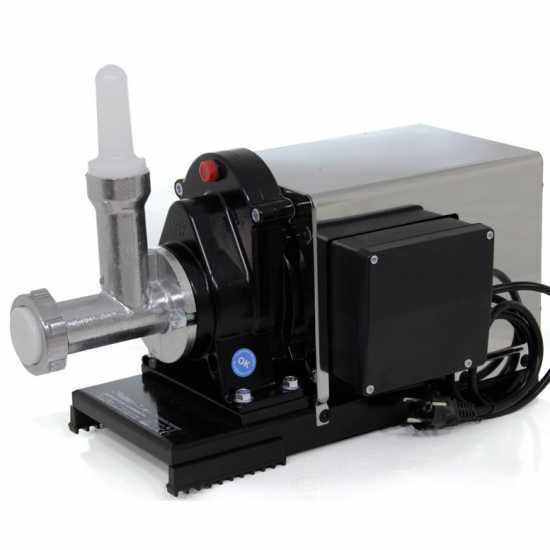 Torchio Pasta Reber 9070NSP INOX - Motore elettrico ad induzione professionale 1200W - Motoriduttore standard