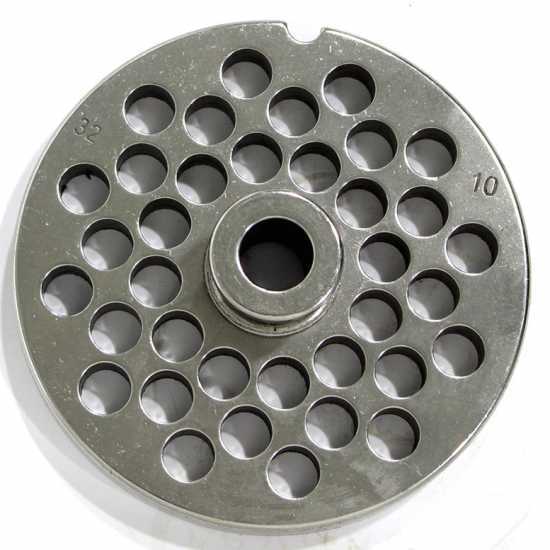 TC 32 foro 10 mm Trafila Reber - Piastra per tritacarne - diametro trafila 99 mm