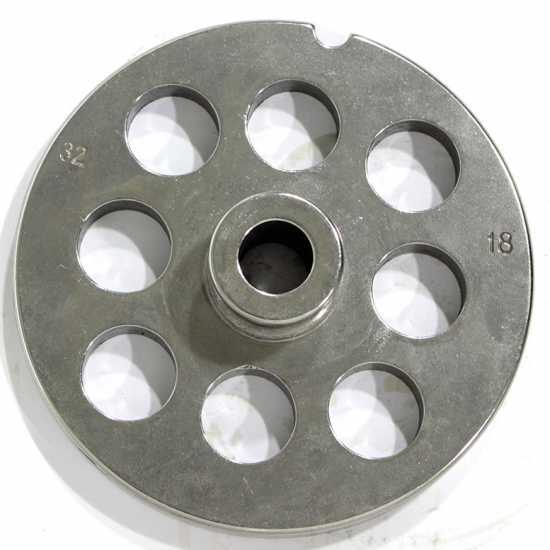 TC 32 foro 18 mm Trafila Reber - Piastra per tritacarne - diametro trafila 99 mm