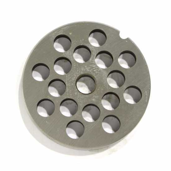 Reber Piastra Forata Per Tritacarne - Spessore 16 Mm - Compatibile Con Tritatutto N. 22