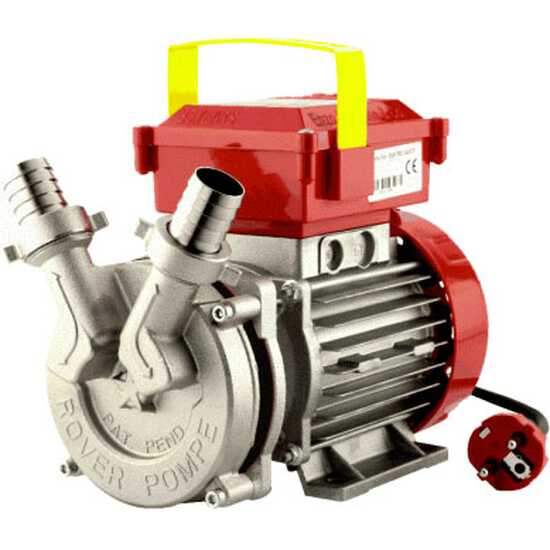 Rover Novax 25 B - Pompa elettrica da travaso - Elettropompa per liquidi caldi e birra - Monofase - 230V