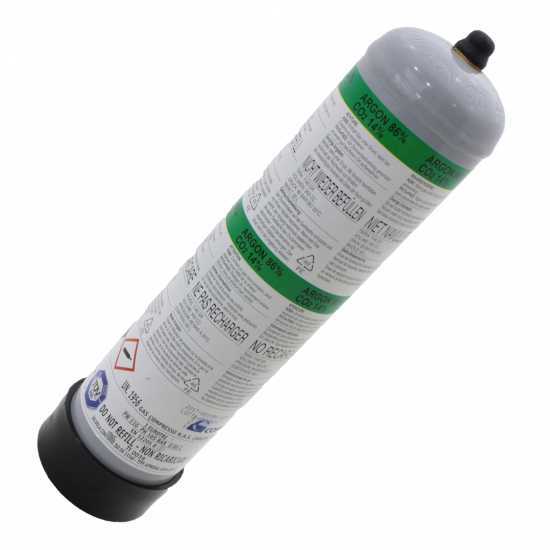 Bombola GAS non ricaricabile Argon/CO2 - 1 litro