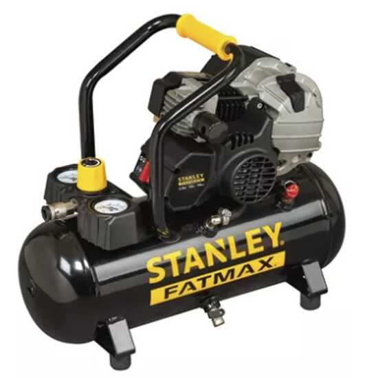 Stanley Fatmax HY 227/10/12 - Compressore aria elettrico portatile monofase  - Motore 2 HP - 12 lt