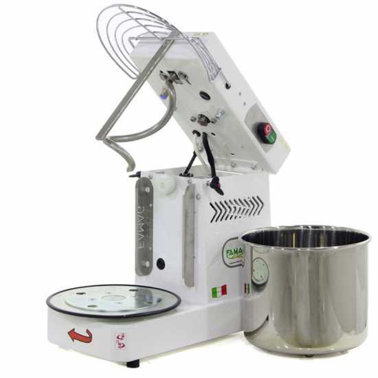 Famag IM 8S/230 1 Velocit&agrave; - Impastatrice a spirale 8 Kg con testa sollevabile