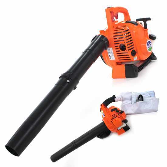 Ama AG4-BLV - Soffiatore aspiratore a scoppio 3in1 - Motore 4 tempi