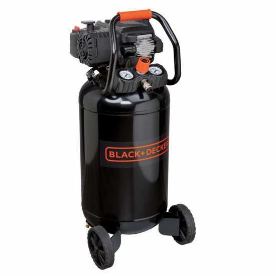 Black &amp; Decker BD 227/50V NK - Compressore aria elettrico monofase, oil-less - Motore 2 HP - 50 lt