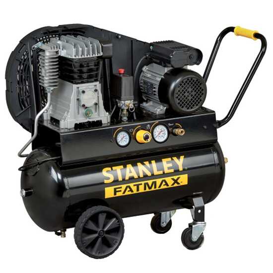 Stanley Fatmax B 400/10/100 -Compressore aria elettrico monofase a cinghia - Motore 3 HP - 100 lt