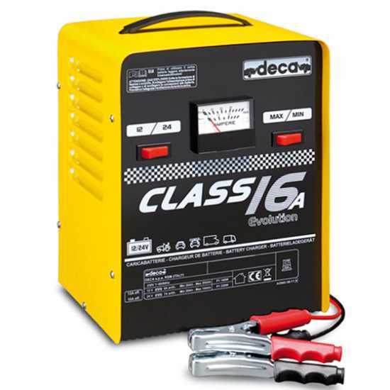 Deca CLASS 16A - Caricabatterie auto - portatile - alimentazione monofase - batterie 12-24V