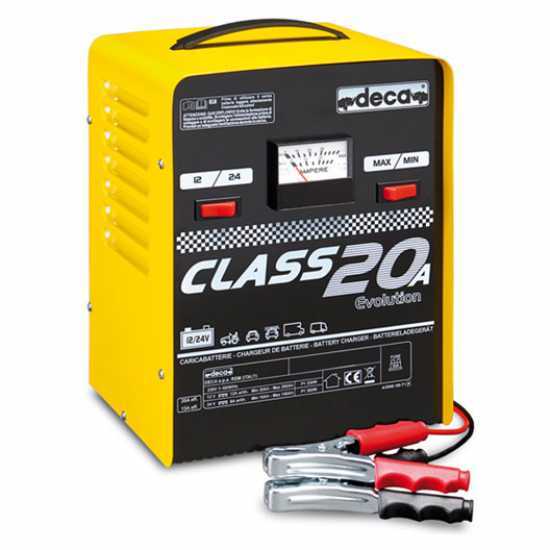 Deca CLASS 20A - Caricabatterie auto - portatile - alimentazione monofase - batterie 12-24V