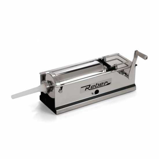 Reber 8960 N INOX - Insaccatrice manuale per salumi 5 Kg - 2 Velocit&agrave;