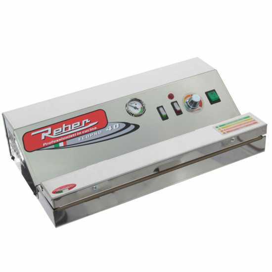 Reber EcoPro 40 - 9716 N - Macchina sottovuoto professionale - Barra saldante 43cm