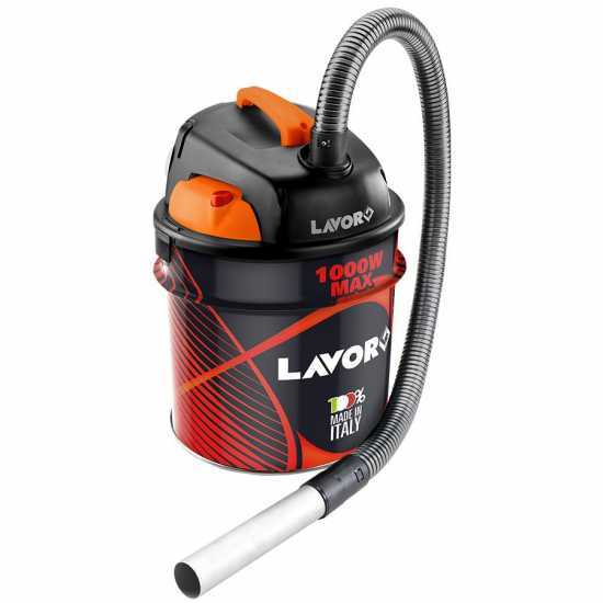 Lavor Ashley 901 - Aspiracenere a bidone con fusto 18 lt - motore elettrico 1000 W