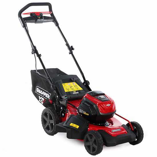 Rasaerba elettrico a batteria Snapper ESXD19PWM82K, 46cm - tagliaerba a spinta 4 in 1