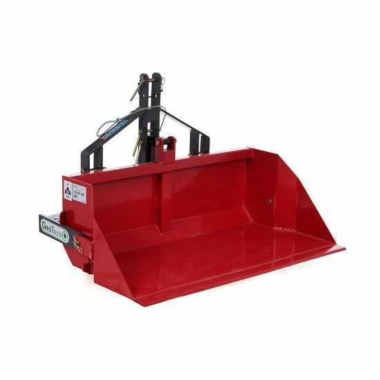 GeoTech 100 cm - Paletta posteriore per trattore - Serie media - Portata 300 Kg